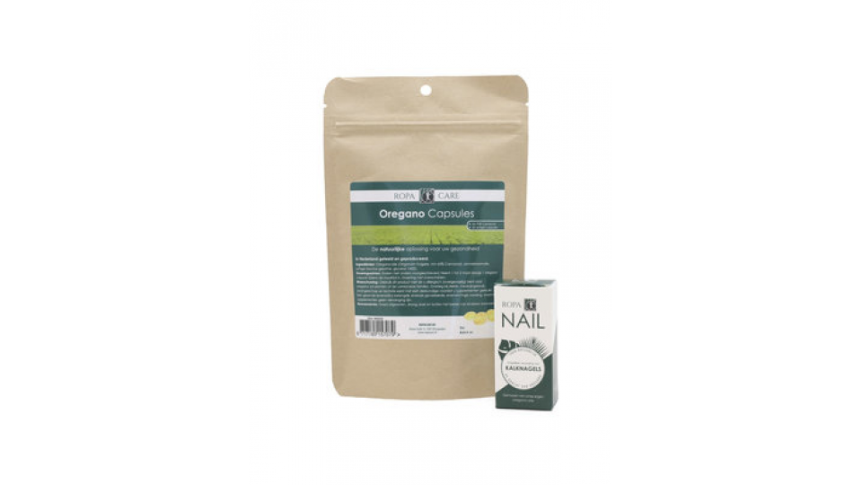 RopaNail Oregano Capsules Anti schimmelnagels en wrattten.